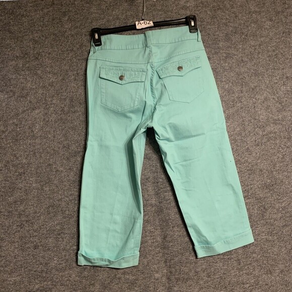 Riders By Lee Women’s Size 6 Cropped Pants Stretch - Picture 6 of 7